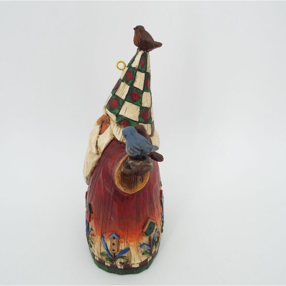 Jim Shore Heartwood Creek 2002 Santa with Birds Ornament Figurine Enesco - Picture 2 of 9